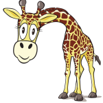 left-facing-giraffe